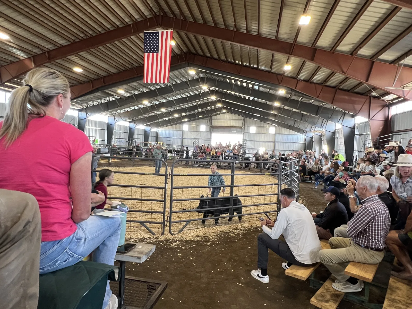 Teton County Fairgrounds indoor arena expansion funded by a competitive grant