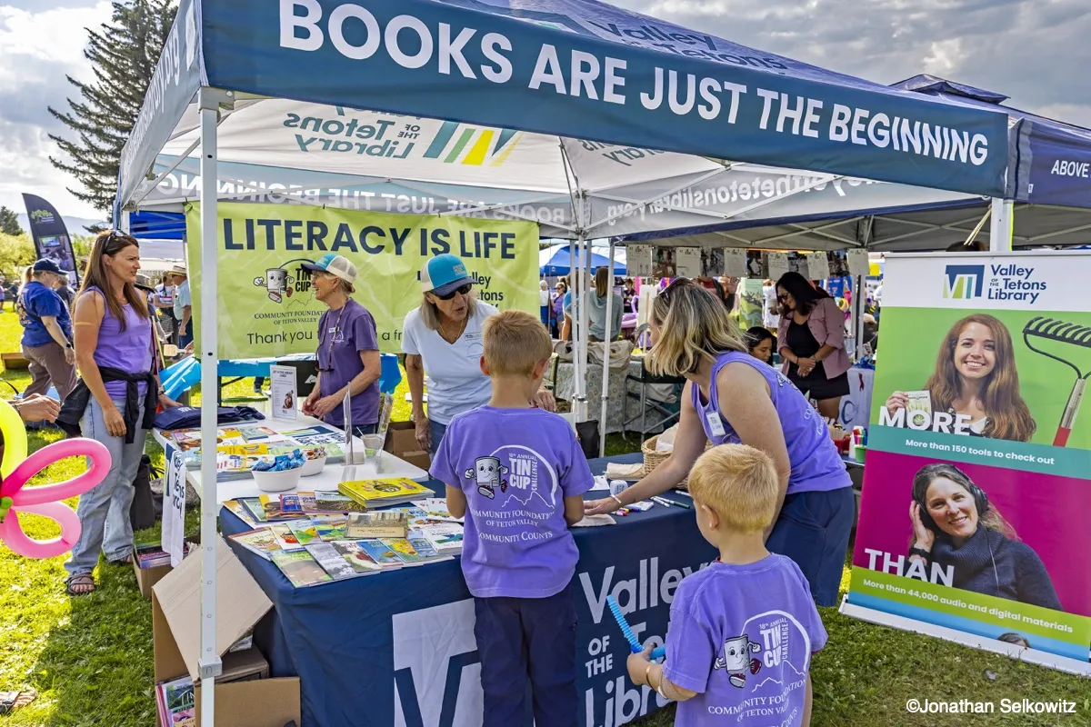 Tin Cup Challenge event in Teton Valley
