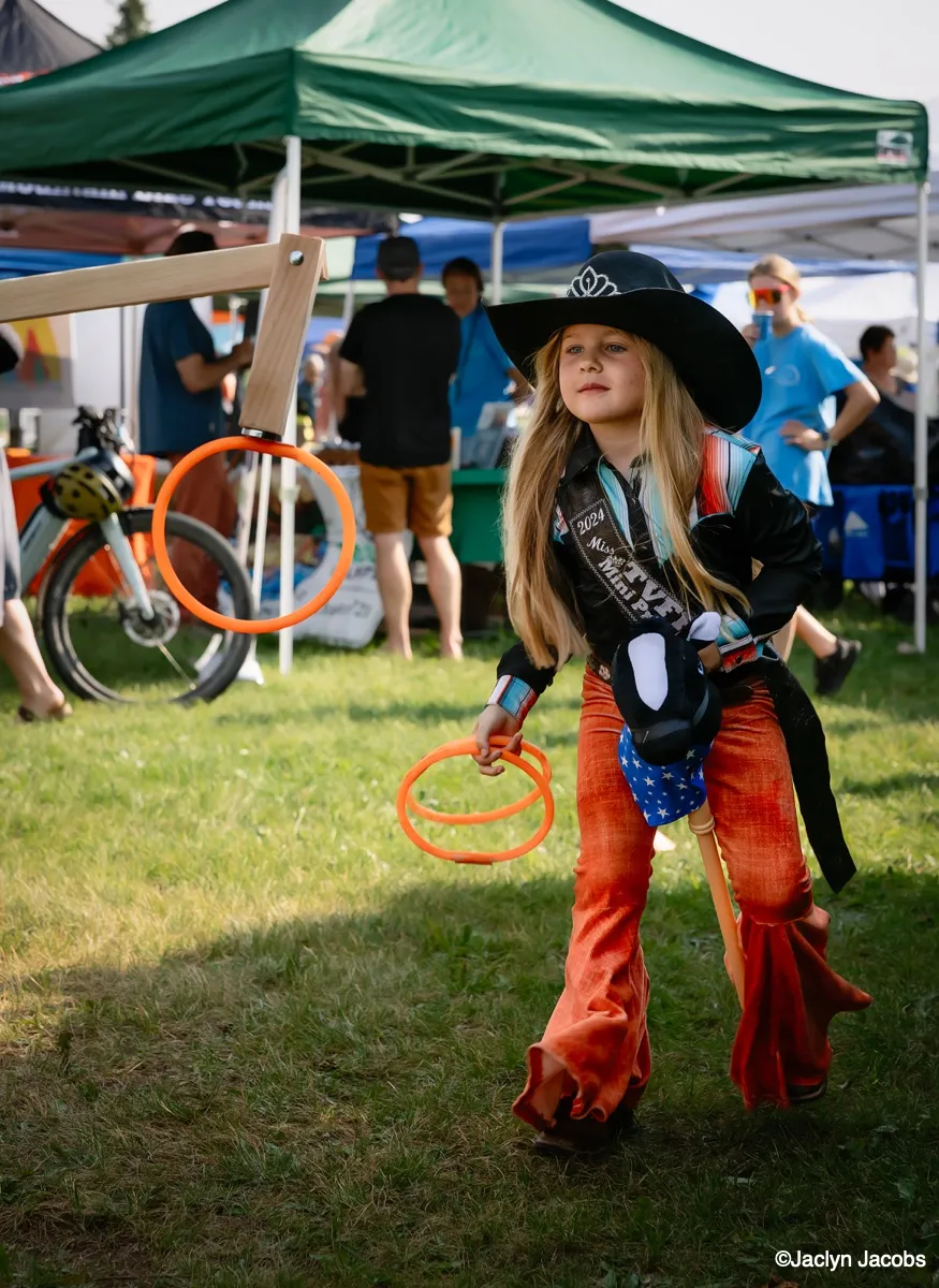 Tin Cup Challengers at a community event