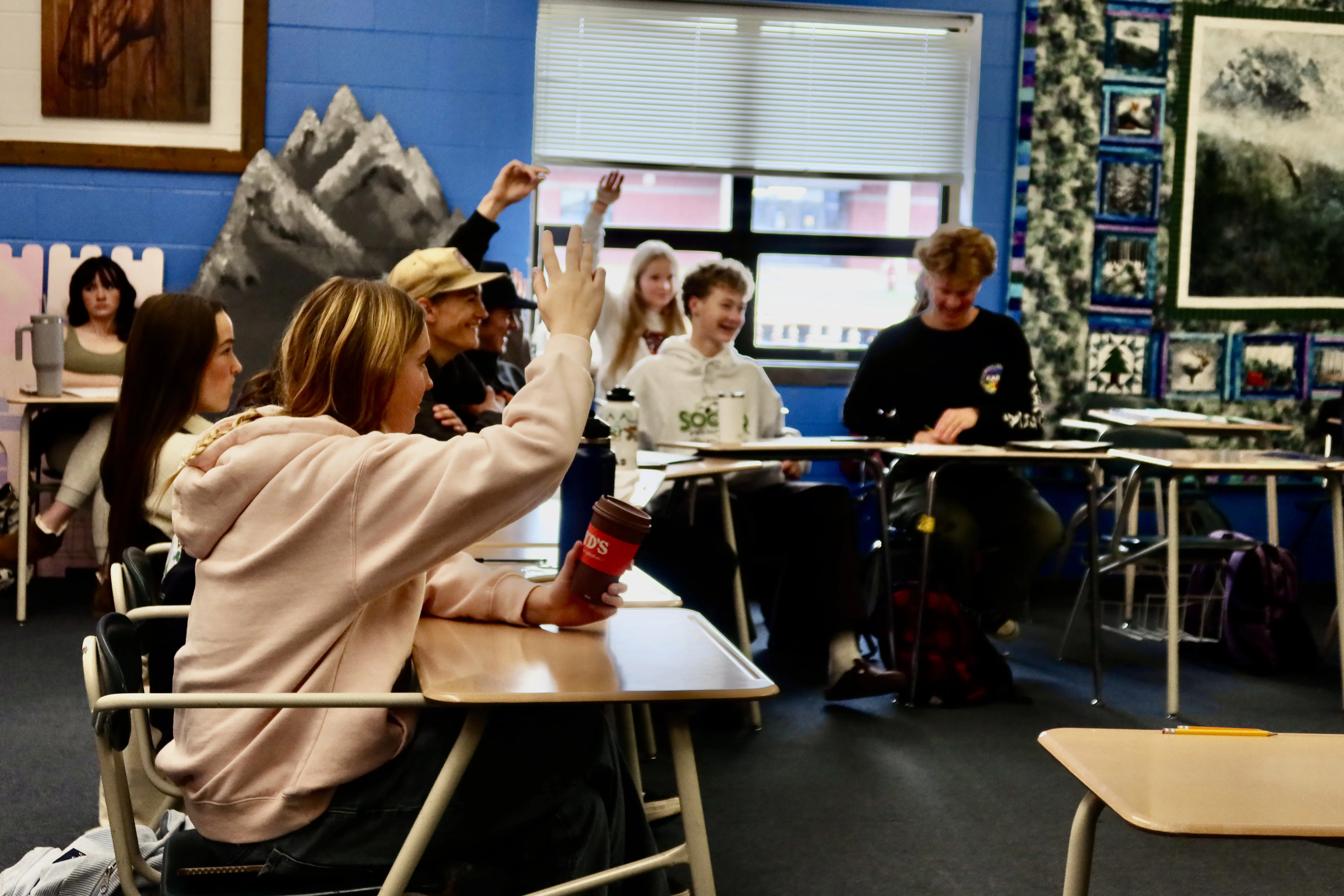 Community members staying connected in Teton Valley
