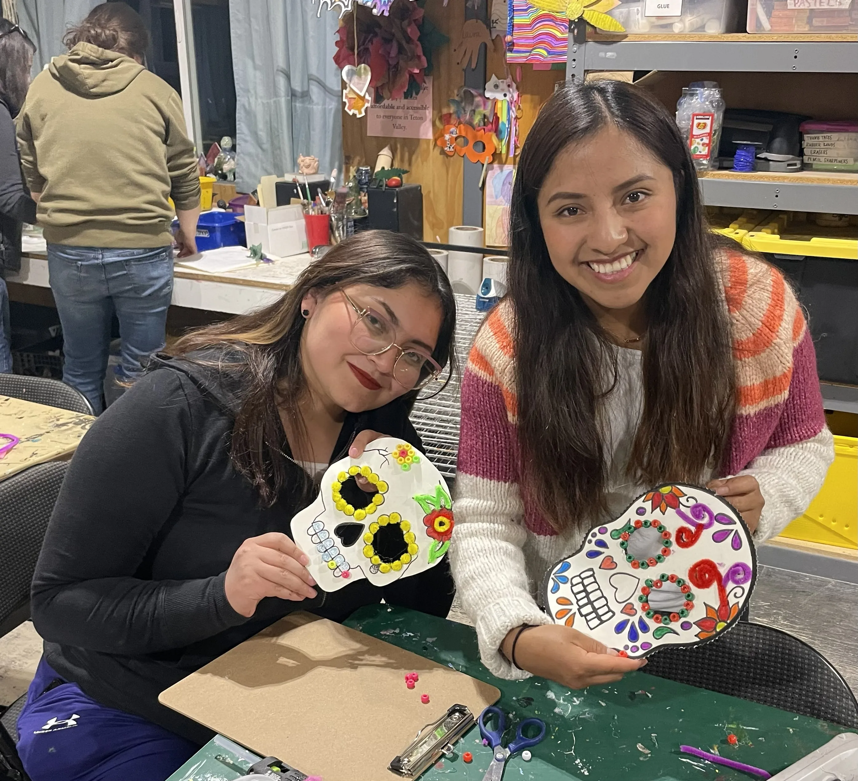 A competitive grant helped Teton Arts offer free monthly art classes for both Spanish and English speakers across the community.
