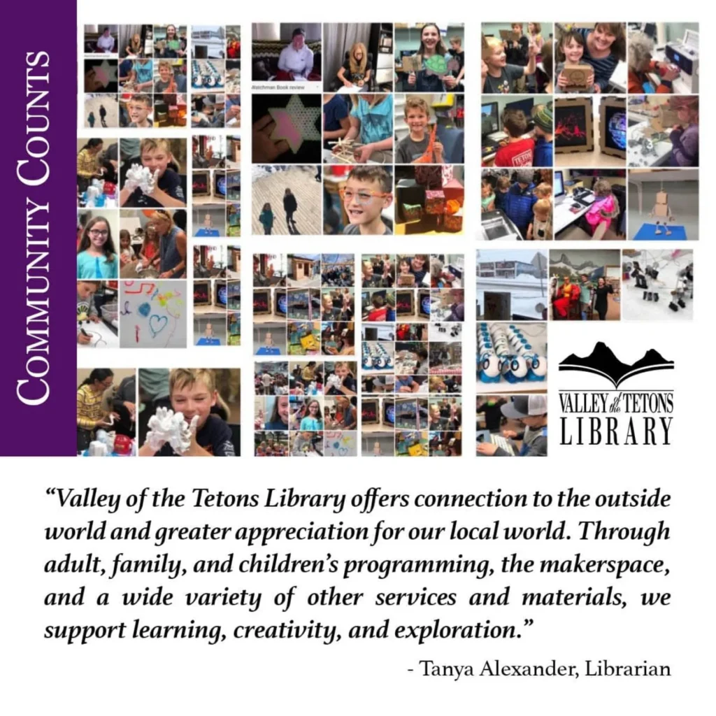 Community Counts: Valley of the Tetons Library