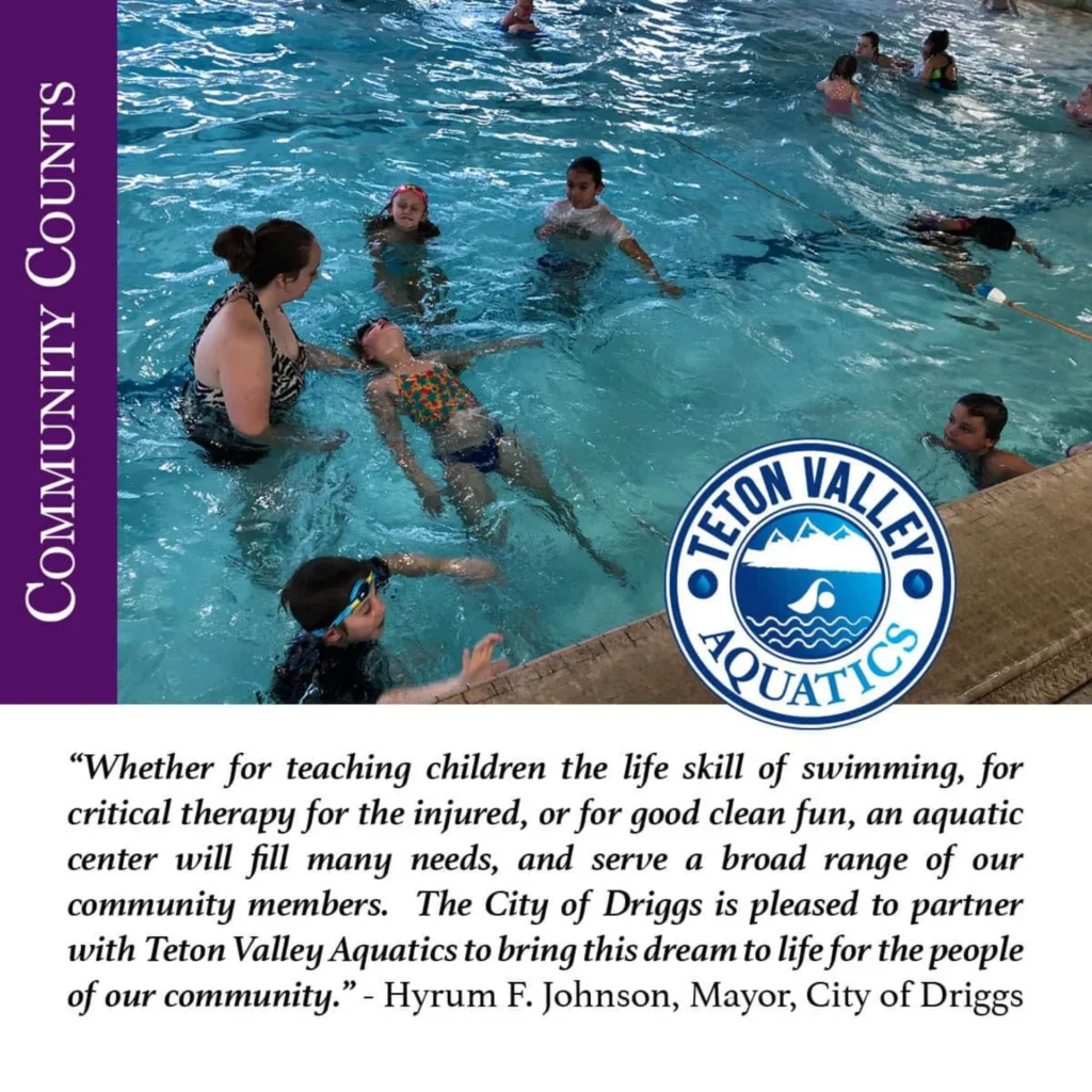 Community Counts! Teton Valley Aquatics