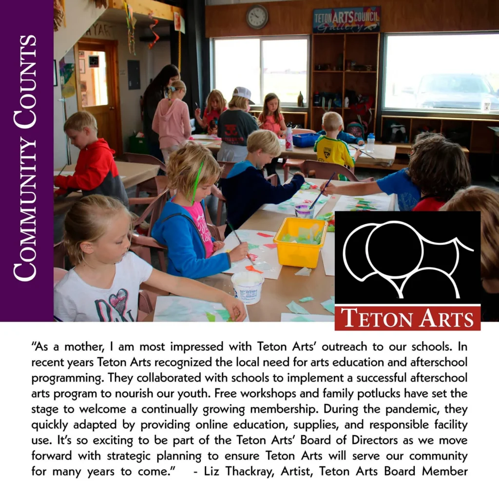 Community Counts: Teton Arts