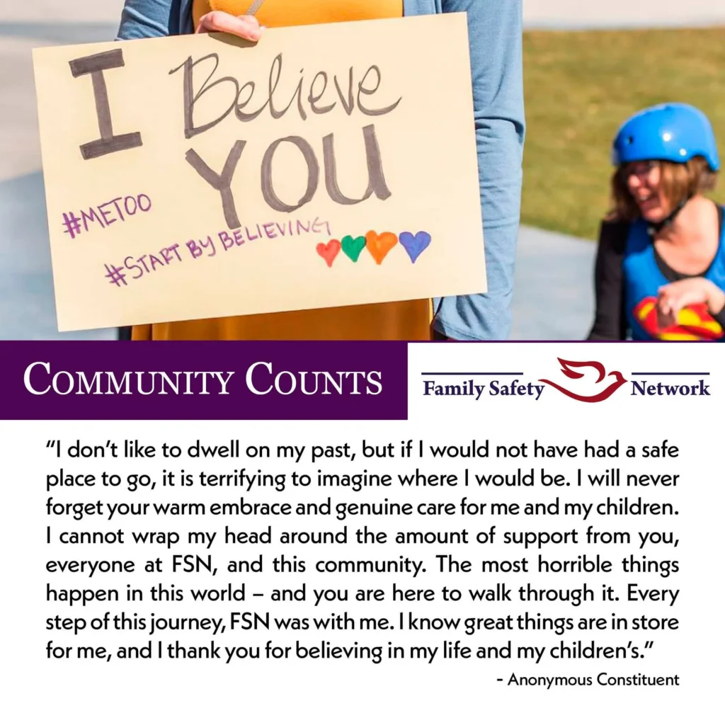 Community Counts: Family Safety Network