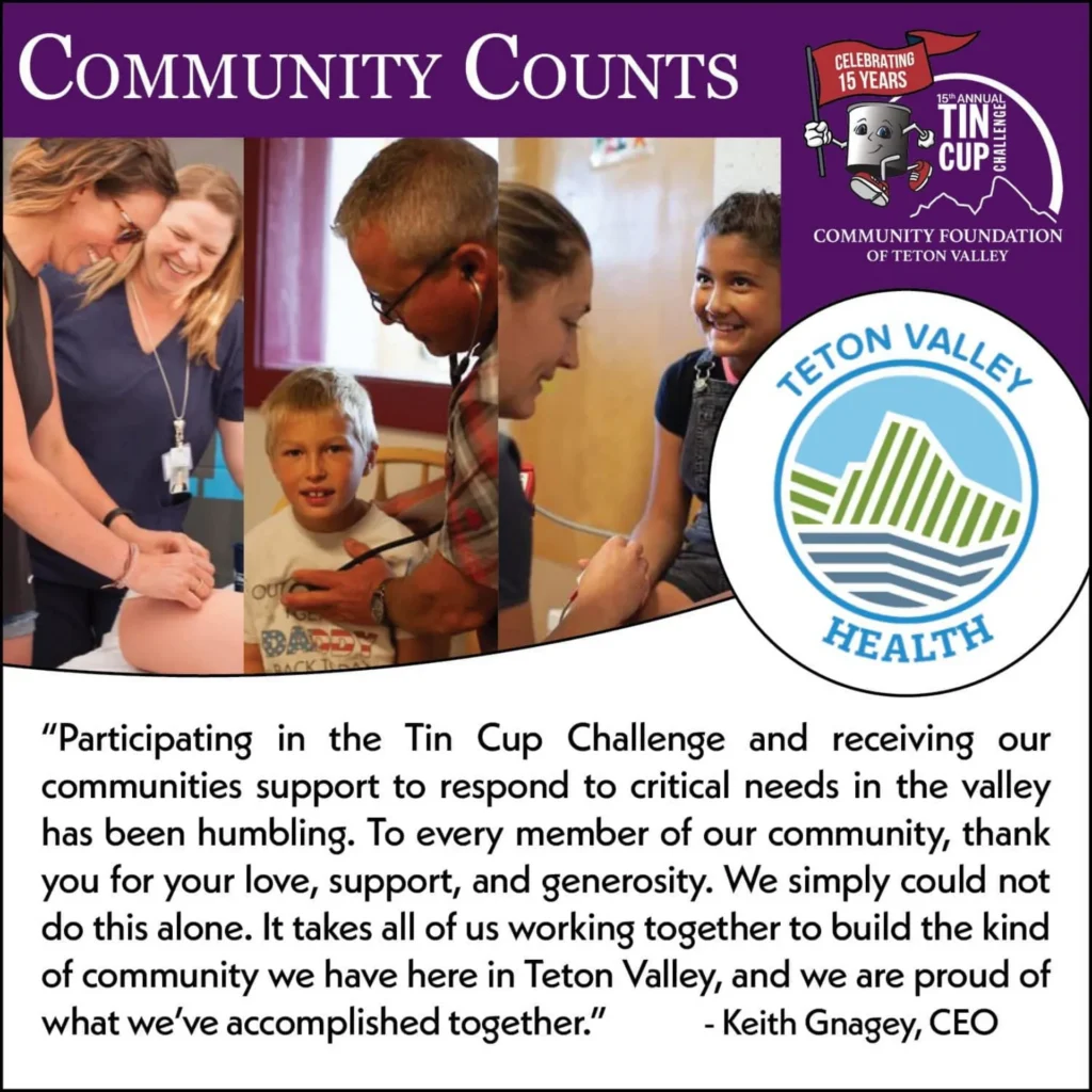 Teton Valley Health – Tin Cup Challenge