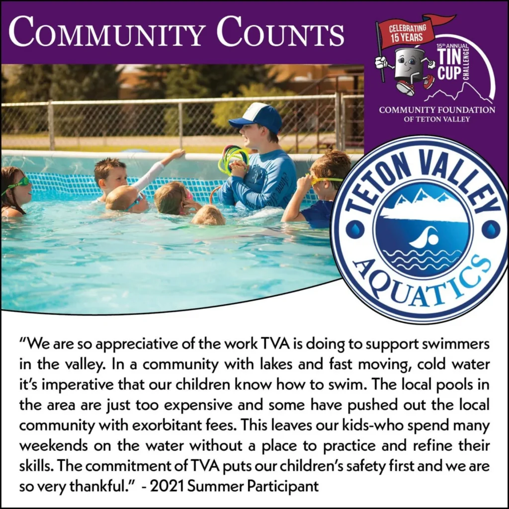 Teton Valley Aquatics: Tin Cup Challenge