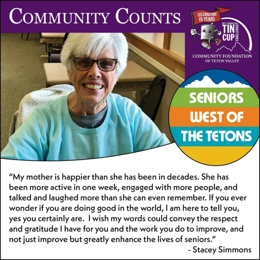 Seniors West of the Tetons: Tin Cup Challenge