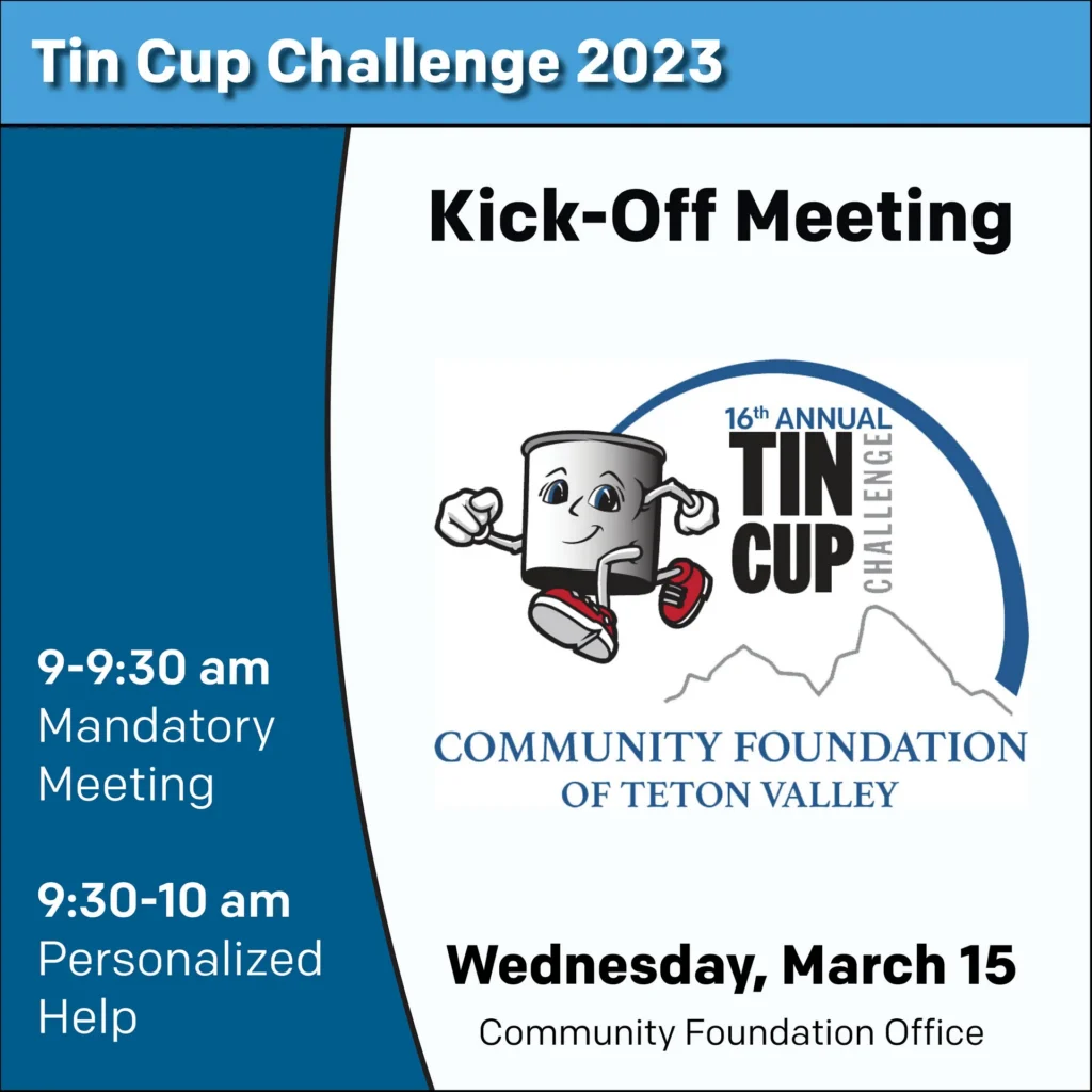 16th Annual Tin Cup Challenge Kicks Off on March 15th