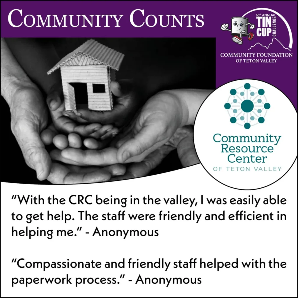 Tin Cup Challenge: Community Resource Center of Teton Valley