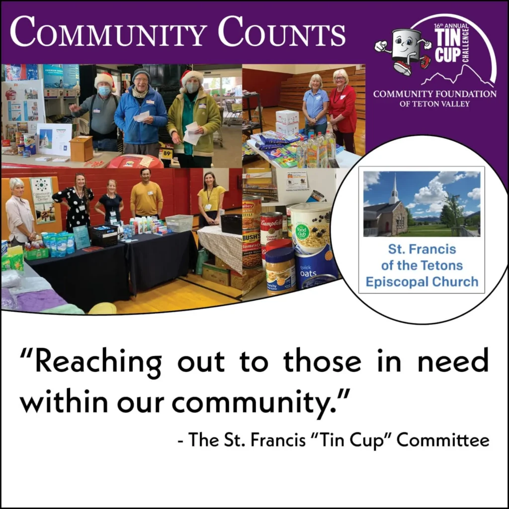 Tin Cup Challenge: St. Francis