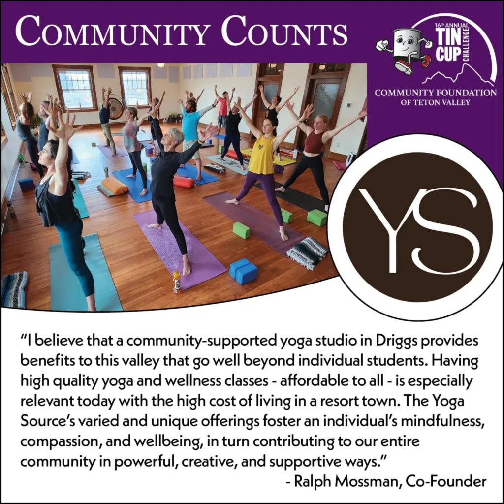 Tin Cup Challenge: The Yoga Source