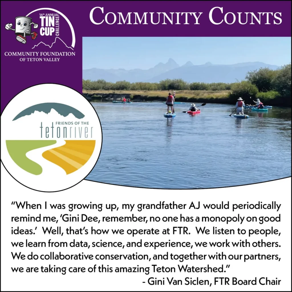 Tin Cup Challenge: Friends of the Teton River