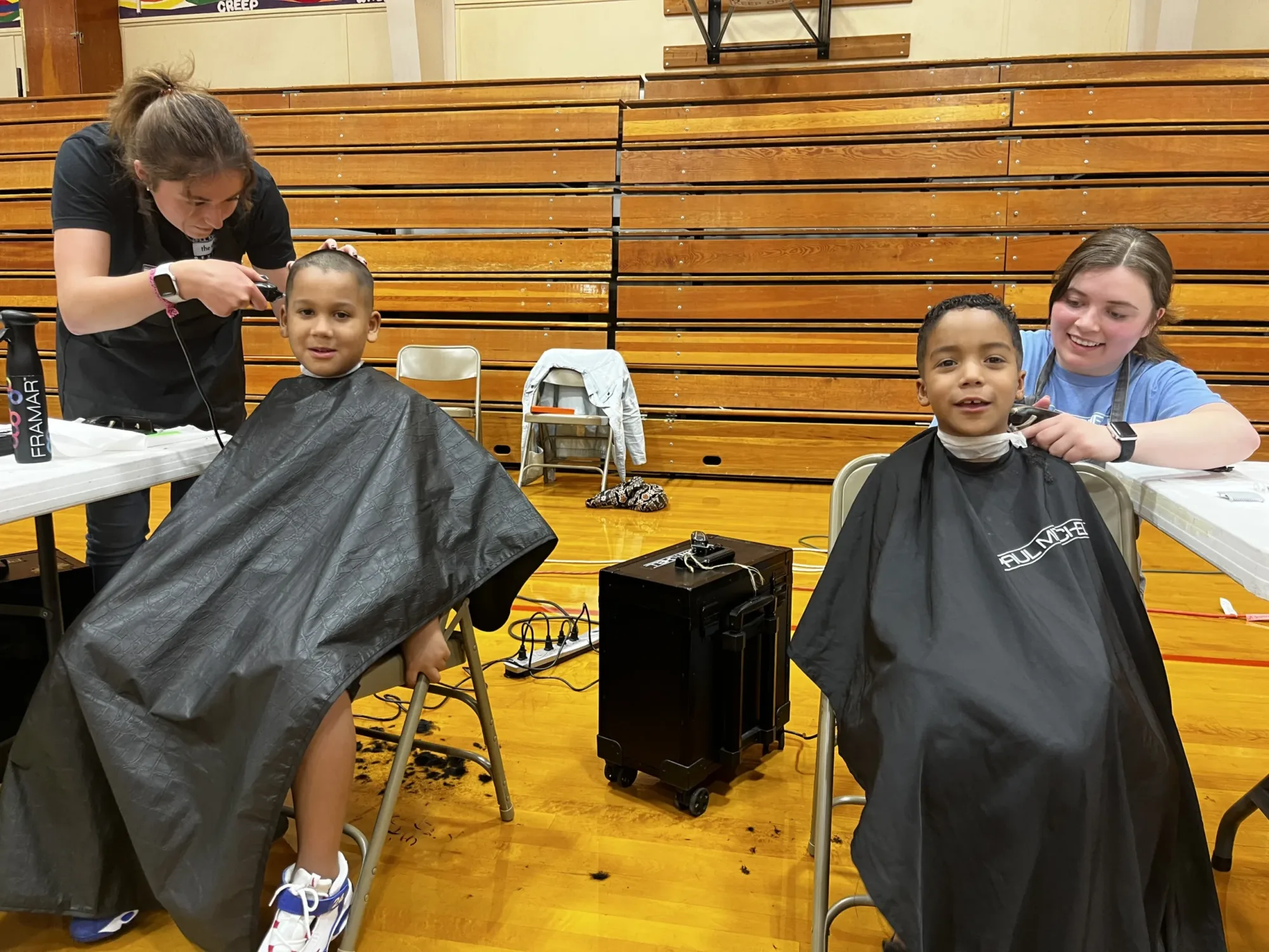 A competitive grant allowed the Education Foundation to carry out their annual Teton Valley Cares back-to-school-readiness program.