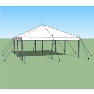 20x20 Pole Tent