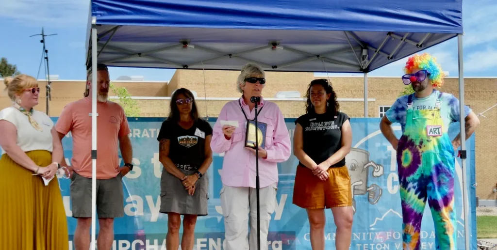 Leading with Compassion: Teton Valley Food Pantry’s Executive Director, Sue Heffron, Recognized for Outstanding Nonprofit Leadership