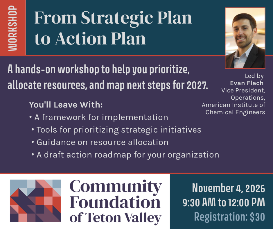 From Strategic Plan to Action Plan led by Even Flach.